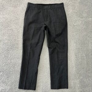 J Crew Dress Pants Mens 31x30 Slim Bedford Cotton Blend Gray Business Casual